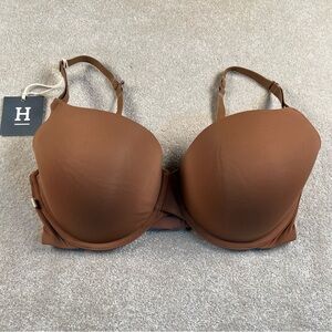 Harper Wilde Bra 38DD/E Brown Adjustable NWT